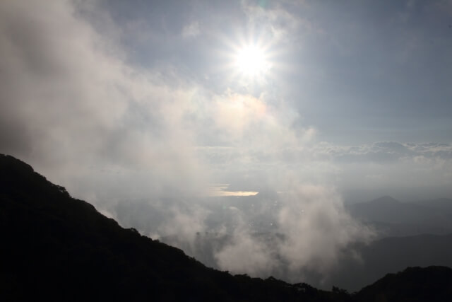 伊吹山から琵琶湖